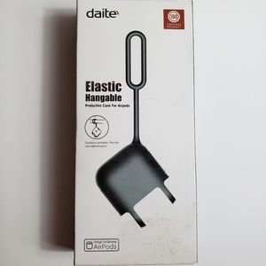 ELASTIC HANGABLE PROTECTIVE CASE FOR AIRPODS GREEN